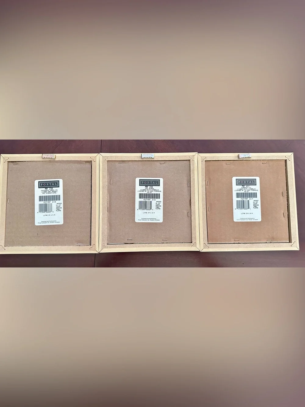 Portal Set of 3 Framed Kitten Prints Cozy Places Friendship Purrfect Fit